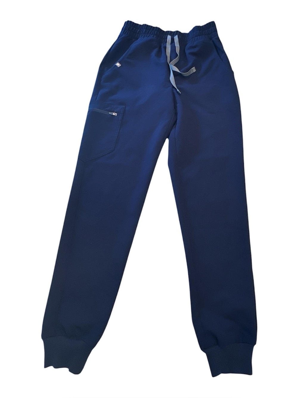 FIGS Zamora Jogger Scrub Pants Women’s XS Navy Blue W20SW2028 Medical Uniform